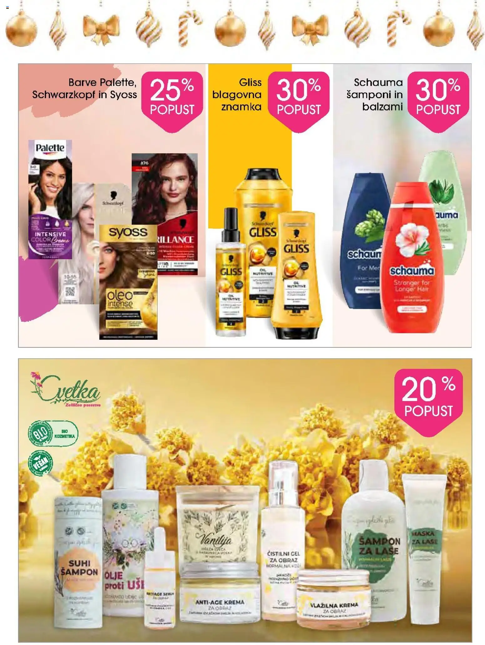 Novi Tuš drogerija katalog ponudbe – veljaven od 03.12.2025 | Stran: 43 | Izdelki: Maska za lase, Krema, Olje, Krema za obraz