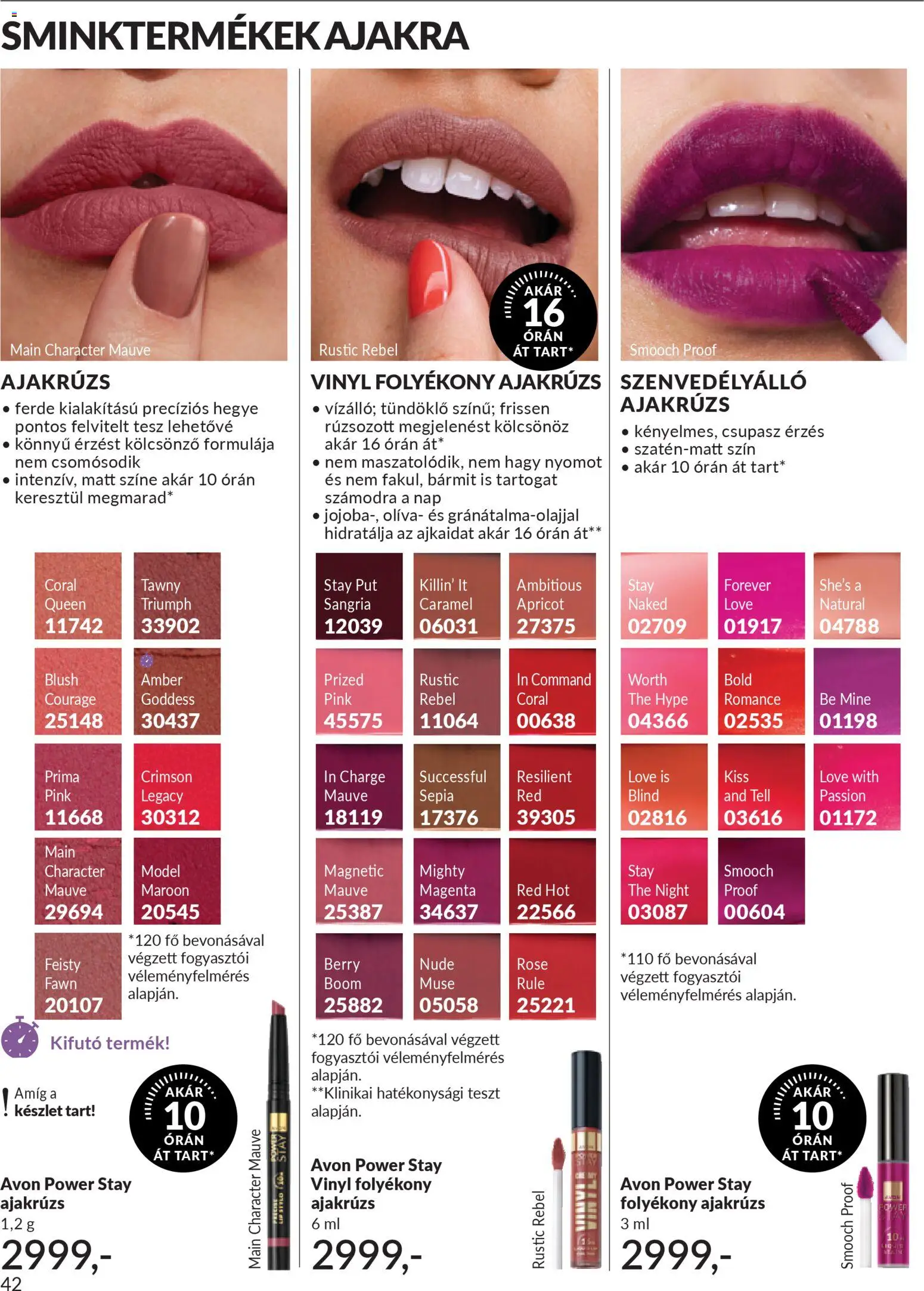 Avon akciós ujság - amely érvényes a következő dátumtól: 01.04.2026 | Oldal: 50