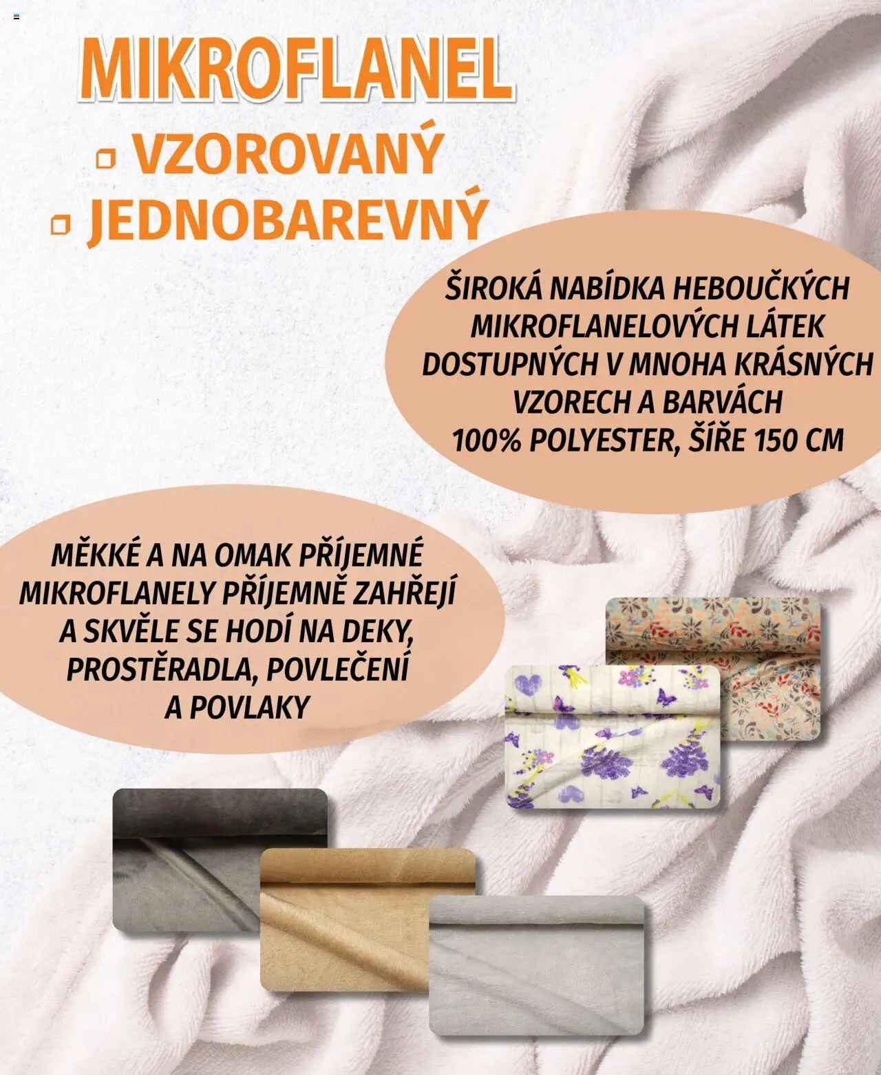 Prior - Katalog Bytové Metráže od 21.05.2025 | Strana: 8 | Produkty: Povlečení