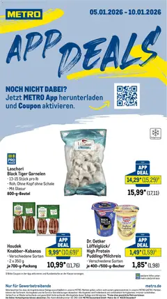 Metro - App-Deals ab 05.01.2026 gültig