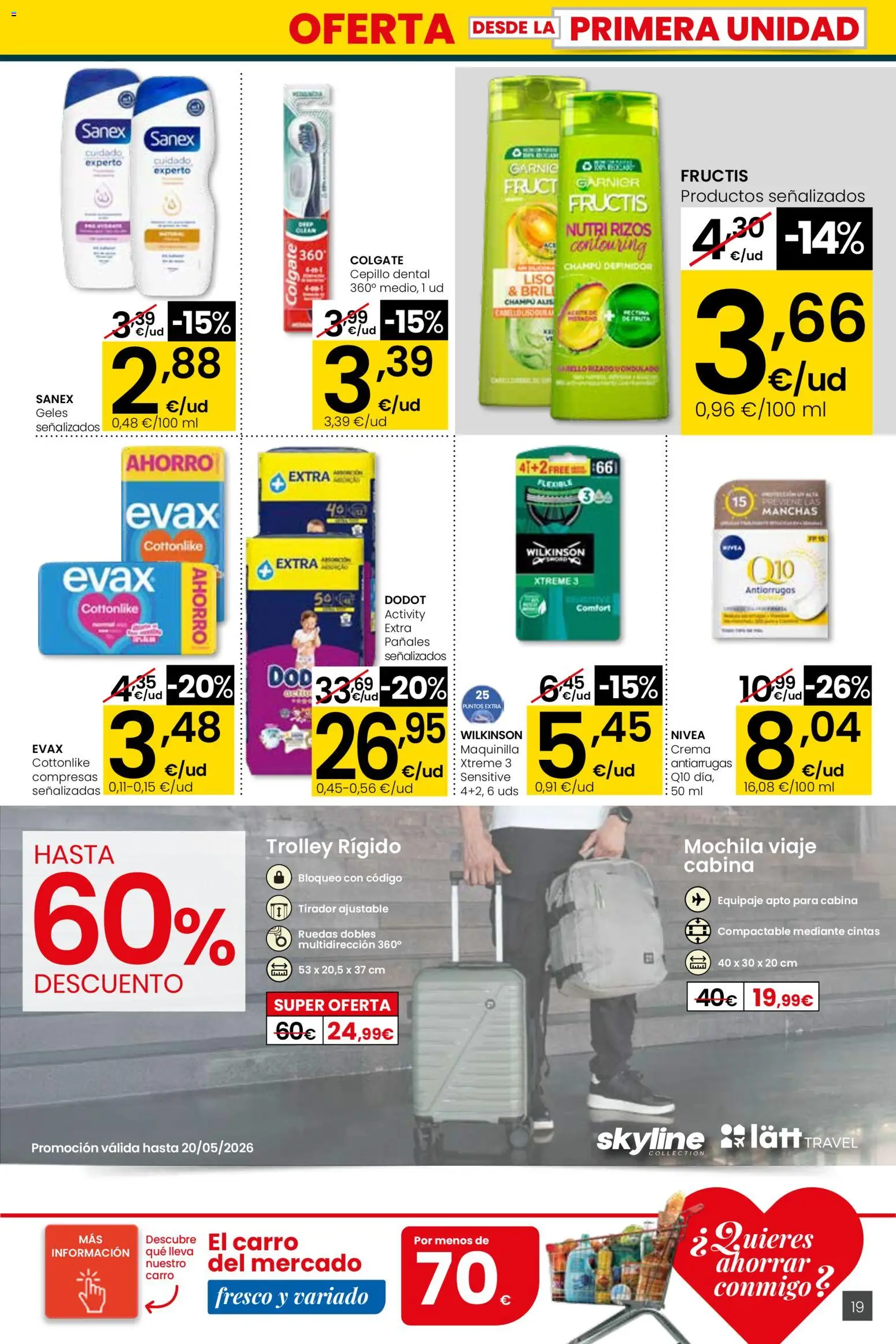 Eroski - Quieres ahorrar conmigo City │ válido desde el 26.03.2026 | Página: 19 | Productos: Cepillo, Mochila, Crema, Γλυφιτζούρι