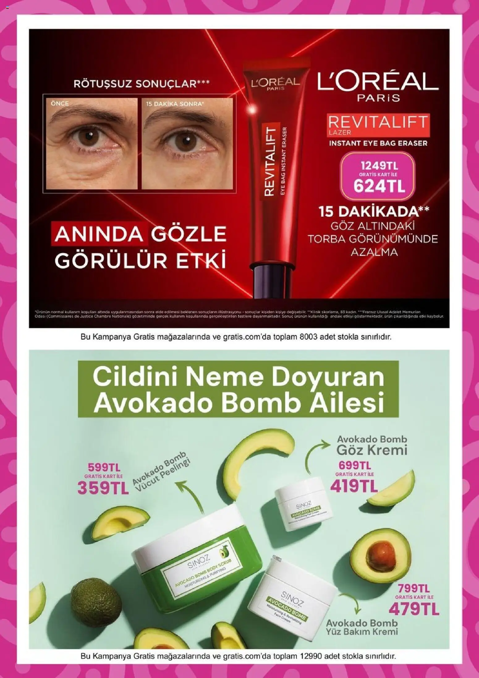 Gratis aktüel ürünler kataloğu yayımlandı! Bu hafta 01 - 31 Ocak 2026 günü Gratis indirimli ürünleri