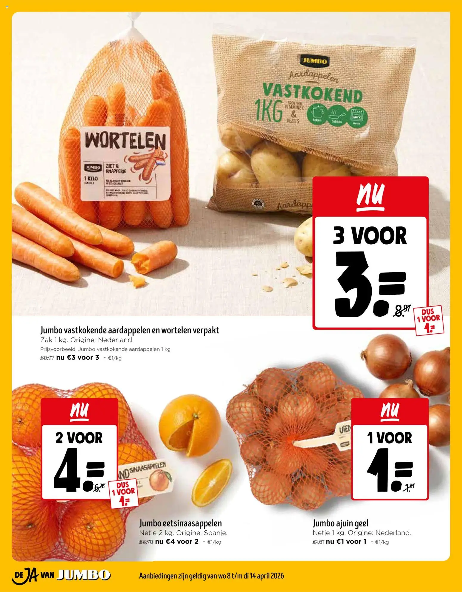 {H1} | Pagina: 8 | Producten: Zak, Wortelen