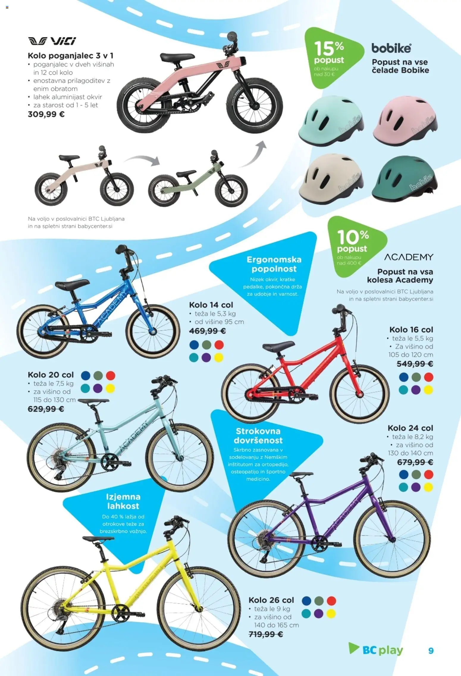 Novi Baby center katalog ponudbe – veljaven od 12.03.2026 | Stran: 9 | Izdelki: Teza, Okvir