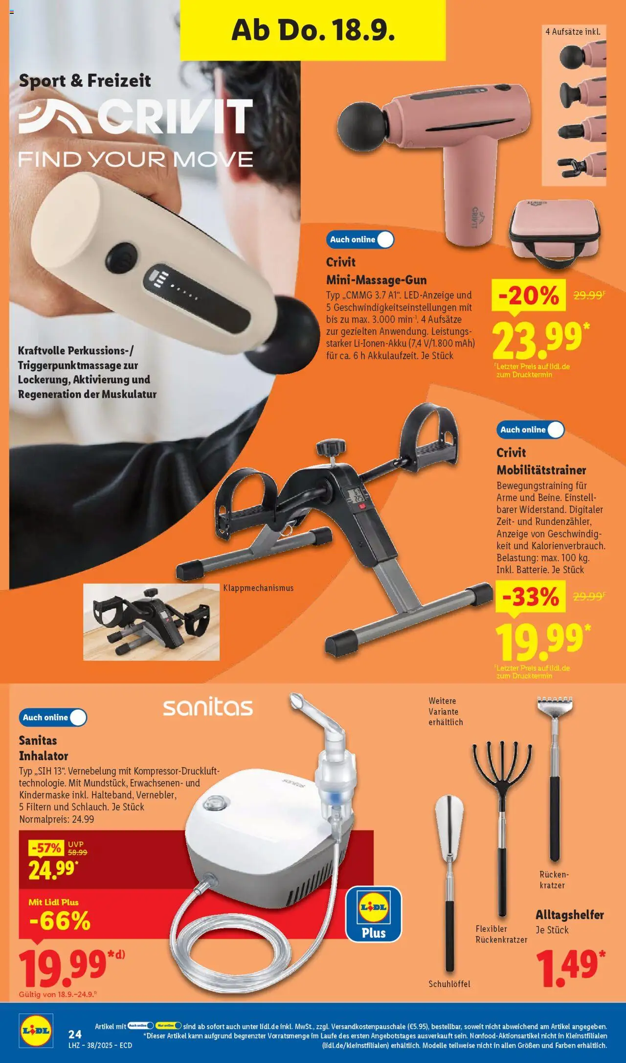 Lidl Prospekt 	 – gültig ab 15.09.2025 | Seite: 40