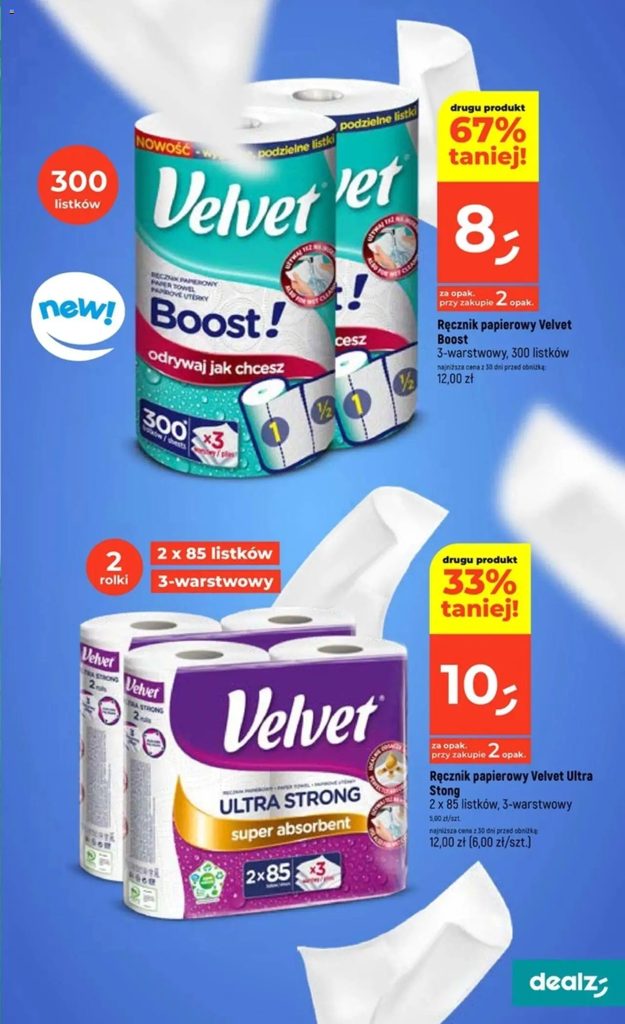 Dealz Gazetka od 02.10.2025 | Strona: 21 | Produkty: Rolki, Ręcznik papierowy