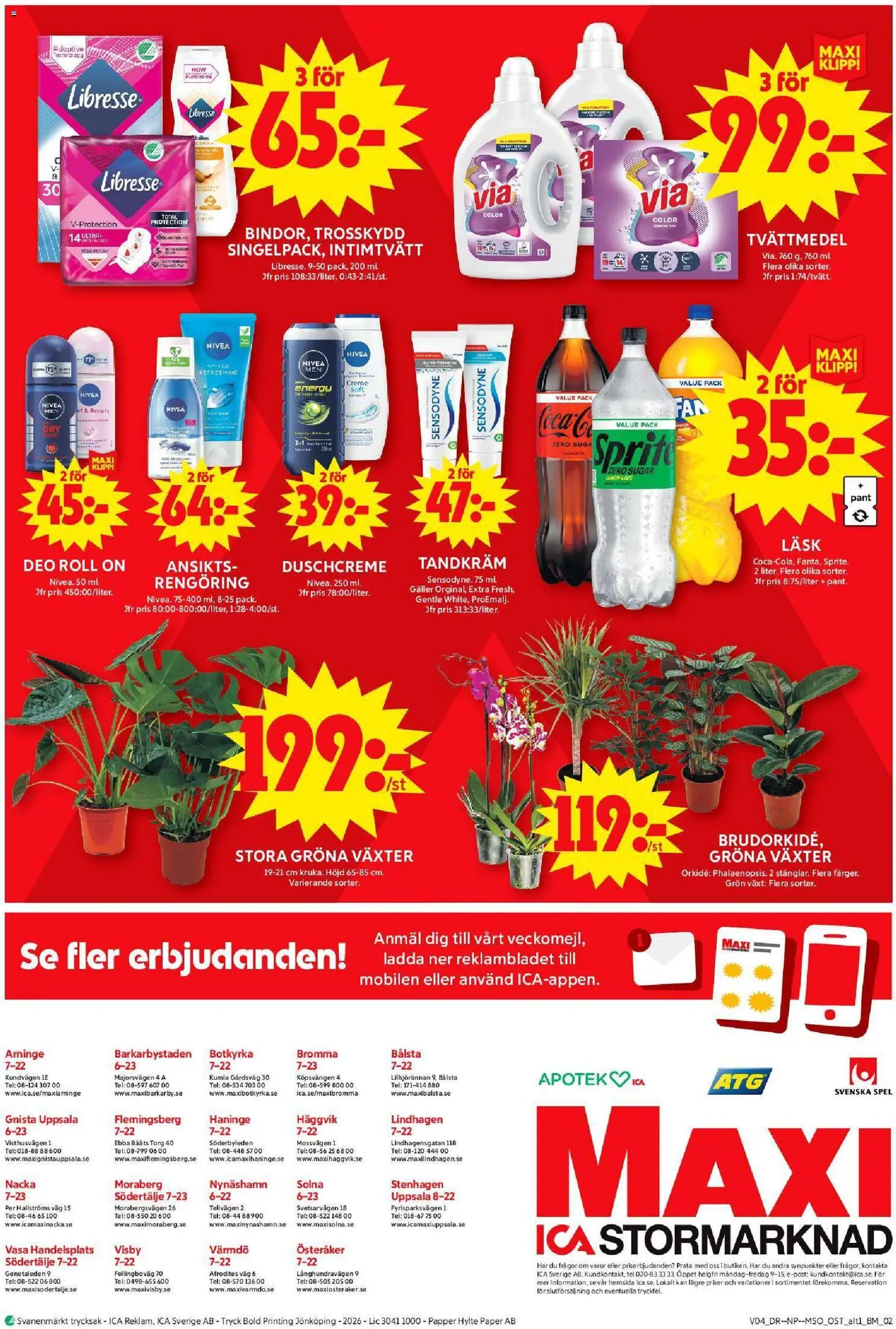 ICA Maxi reklamblad aktuell från 19.01.2026 | Sida: 13