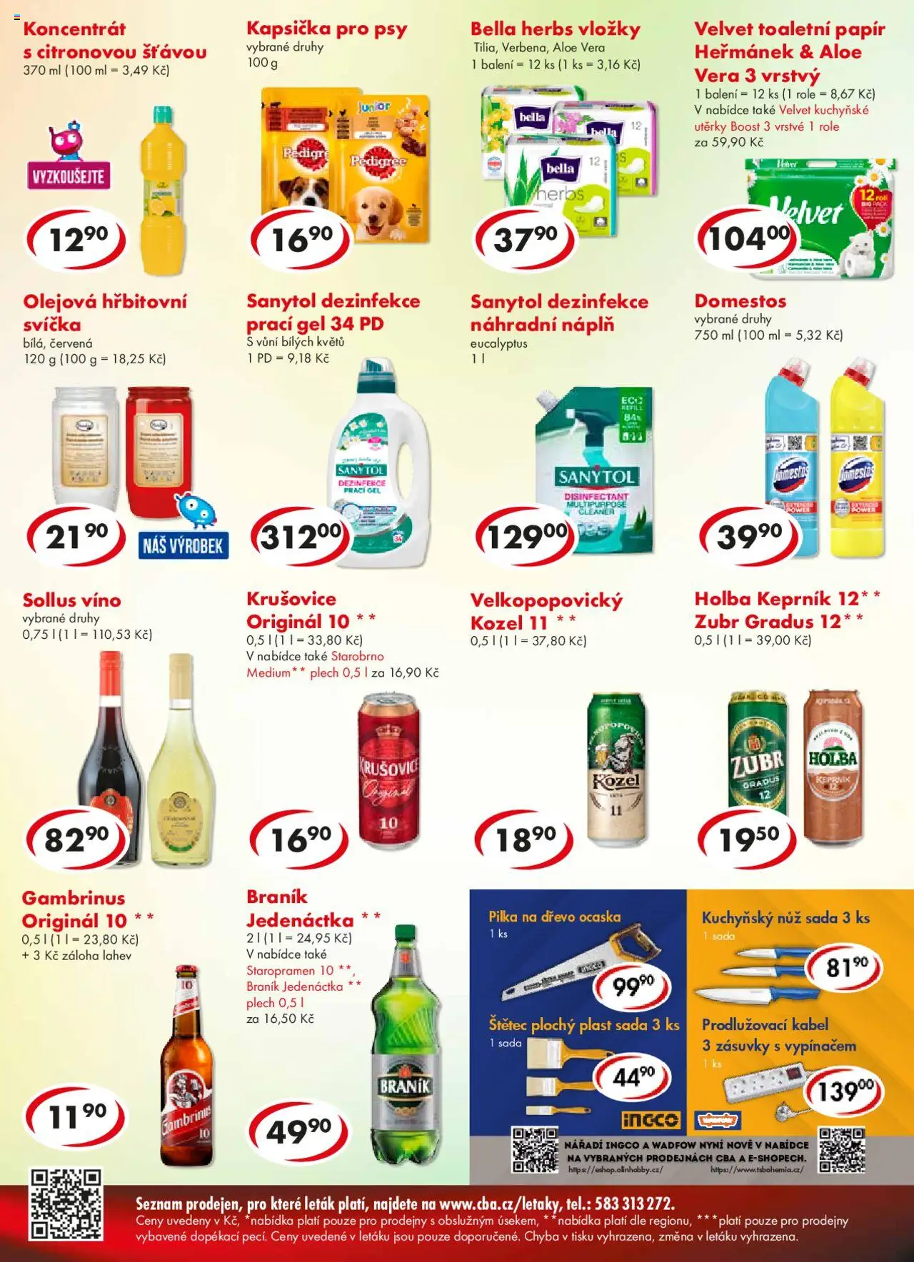 CBA leták - Premium od 15.10.2025 | Strana: 6 | Produkty: Staropramen, Svíčka, Kozel 11, Láhev