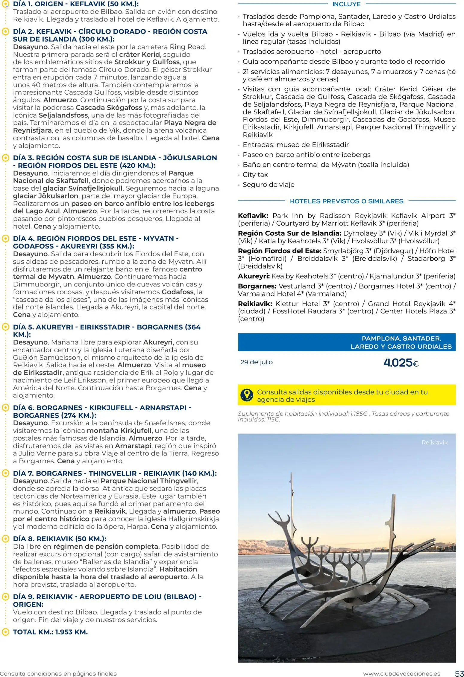 Viajes El Corte Inglés Zona Norte │ válido desde el 01.01.2026 | Página: 53