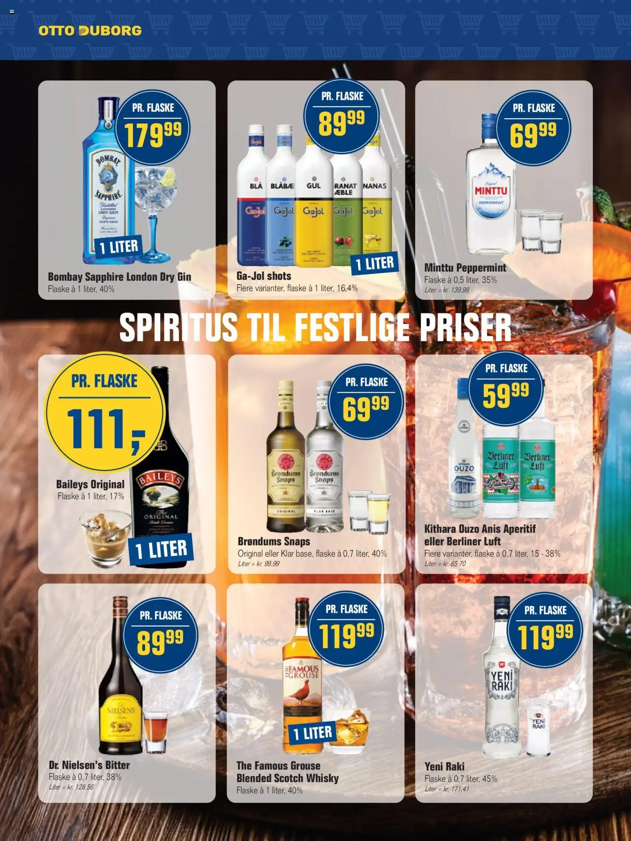 Otto Duborg tilbudsavis – gyldig fra 09.10.2025 | Side: 16 | Produkter: Amendoins, Gin, Whisky
