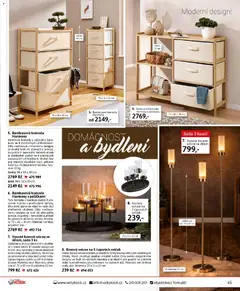 Náhled letáku Velký Košík katalog březen 2026 od 01.03.2026 | Strana: 65 | Produkty: Komody, Svícen, Komoda, Dekorace