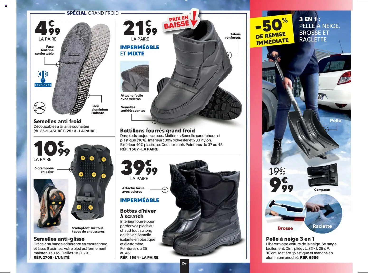 Shopix current products catalogue has been published! This week on du jeudi 01/01/2026 day, Shopix discounted products