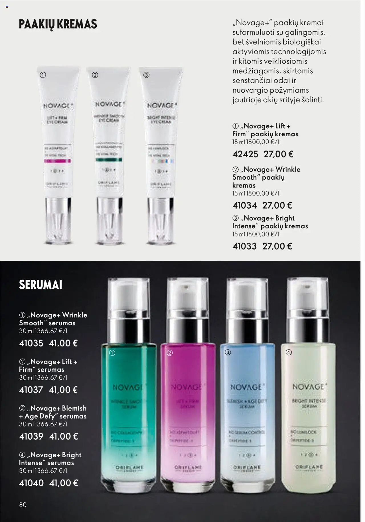 Oriflame akcijos nuo 29.10.2025 | Puslapis: 80 | Prekių: Kremas