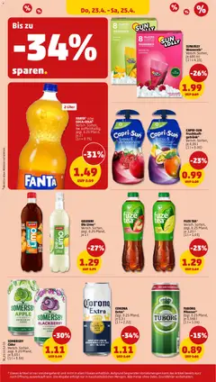 Penny Prospekt 	 ab 20.04.2026 gültig | Seite: 36 | Produkte: Fuze tea, Apple, Granini, Limette