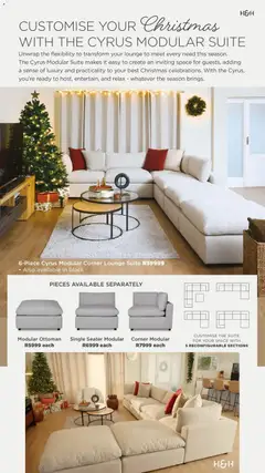 House and Home specials catalogue – valid from 17.11.2025 | Page: 7 | Products: Seater, Lounge suite, Ottoman