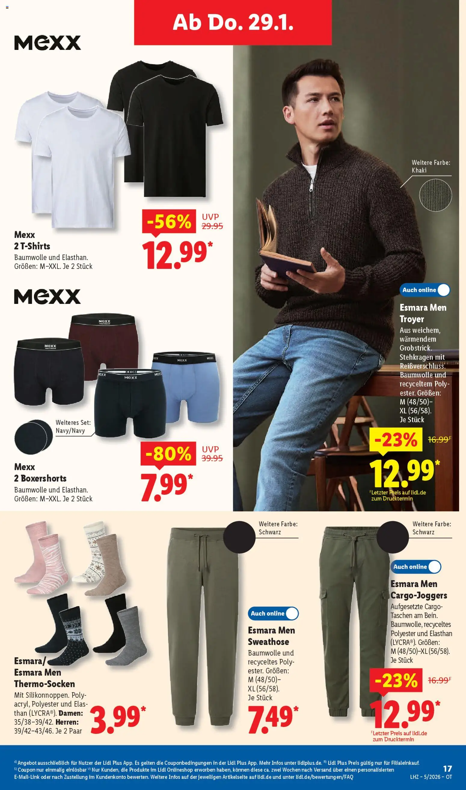 Lidl Prospekt Bernsdorf – gültig ab 26.01.2026 | Seite: 37 | Produkte: Sweathose