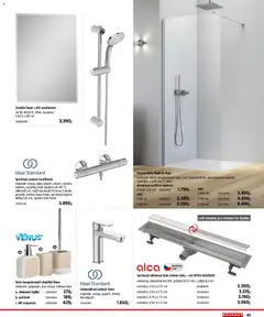 Náhled letáku Bauhaus katalog Sanita od 03.11.2025 | Strana: 45 | Produkty: Sprchová hadice, Dávkovač, Wc, LED