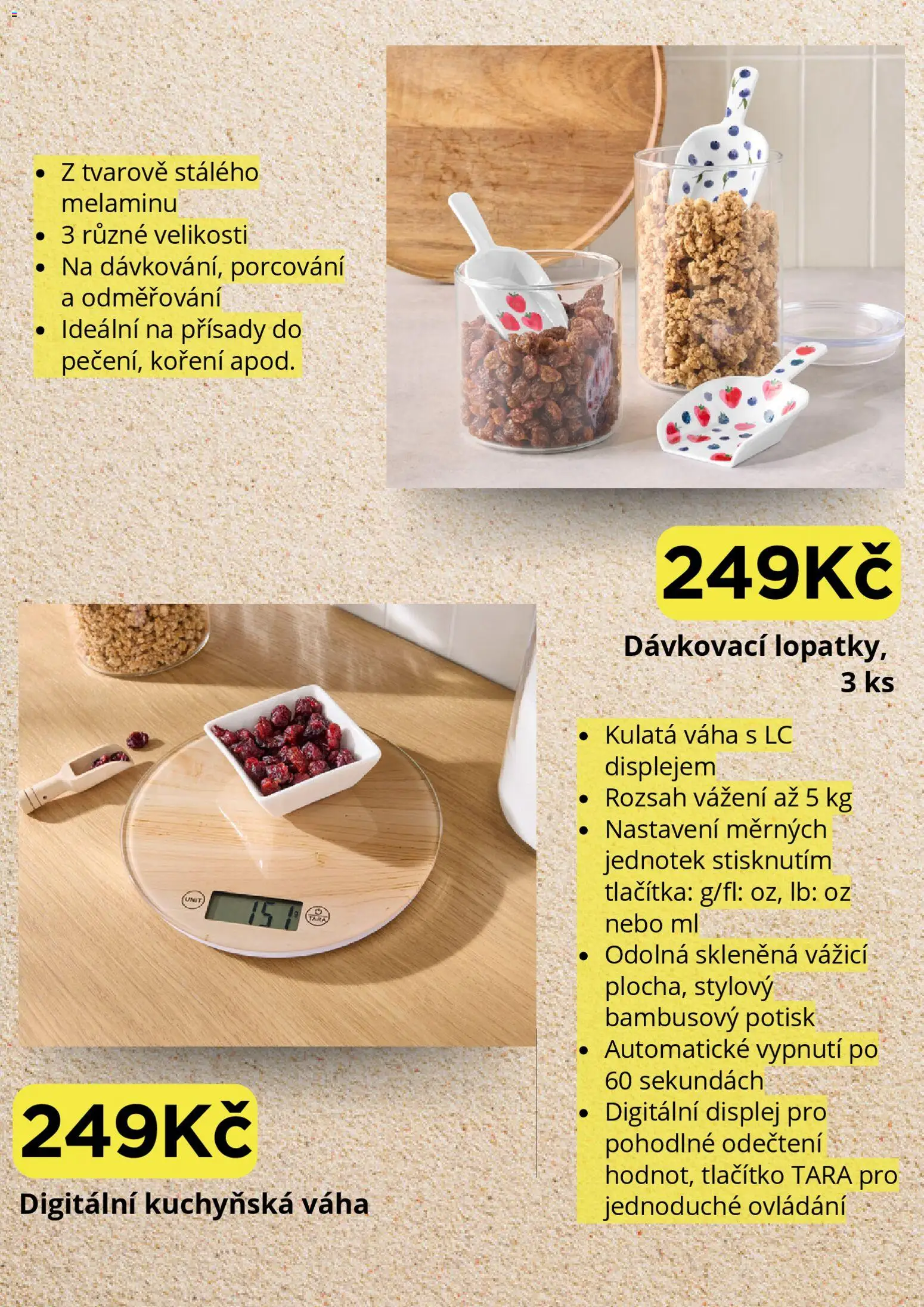 Tchibo leták od 02.04.2026 | Strana: 5 | Produkty: Koření, Váha, Kuchyňská váha