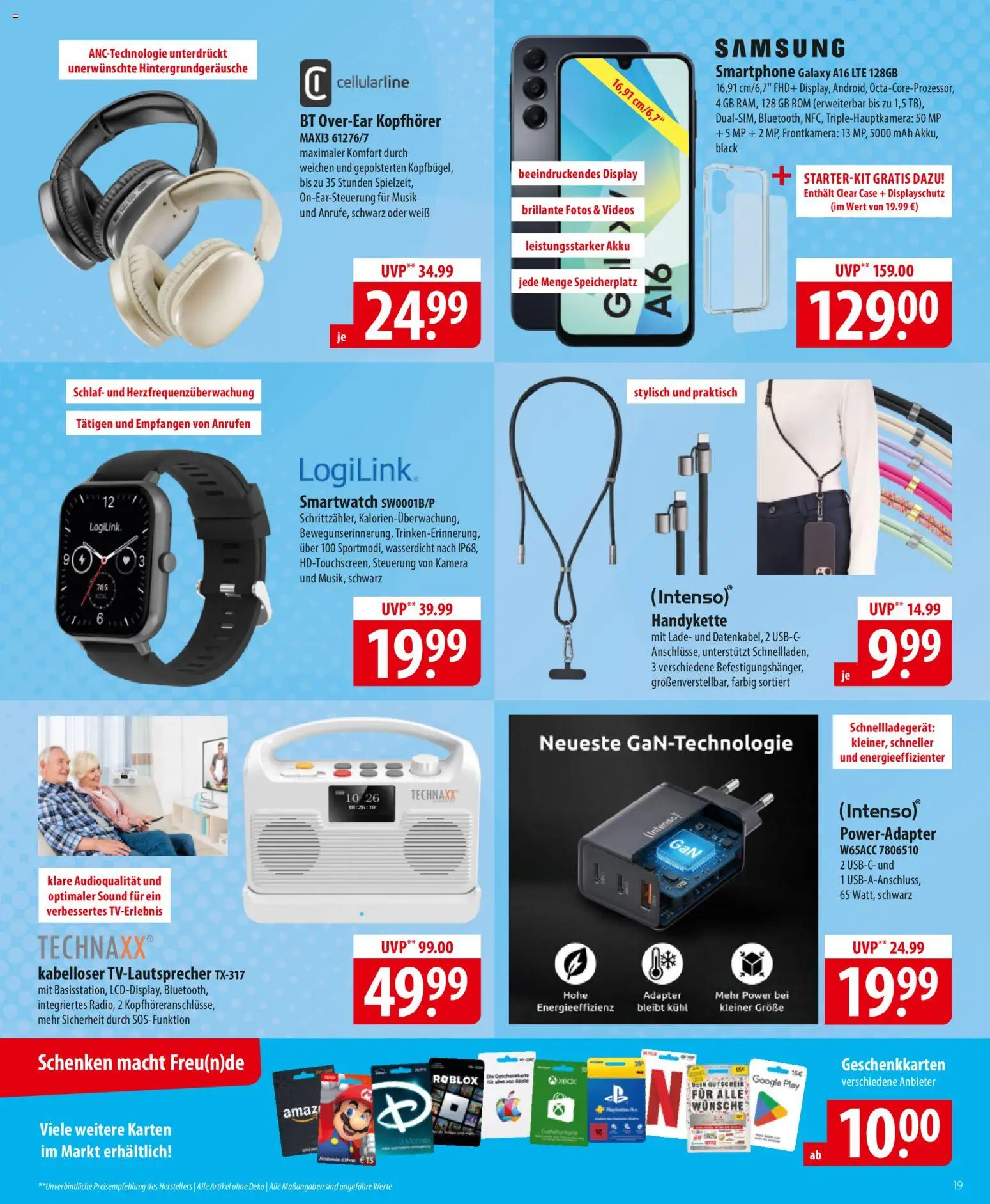 Famila Prospekt 	 – gültig ab 15.12.2025 | Seite: 19 | Produkte: Adapter, Apple, Smartphone, Kopfhörer