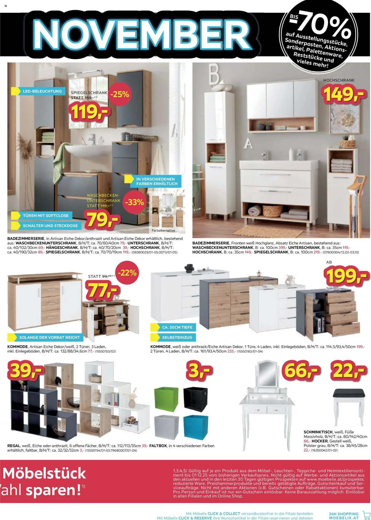 Möbelix - Black Friday gültig ab 17.11.2025 | Seite: 13 | Produkte: Steckdose, Waschbecken