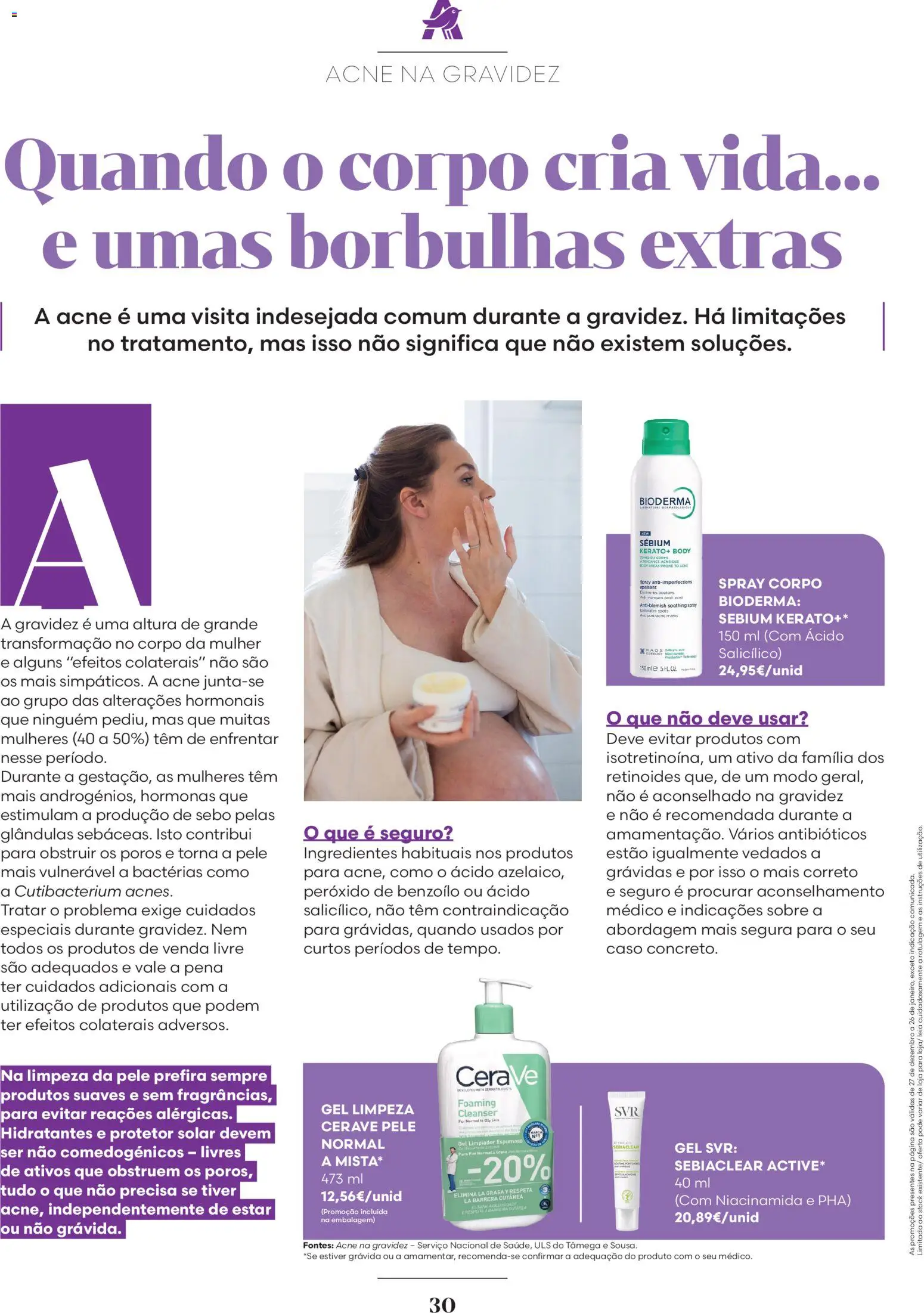 Auchan folheto │ válido de 01.01.2026 | Página: 30 | Produtos: Protetor solar