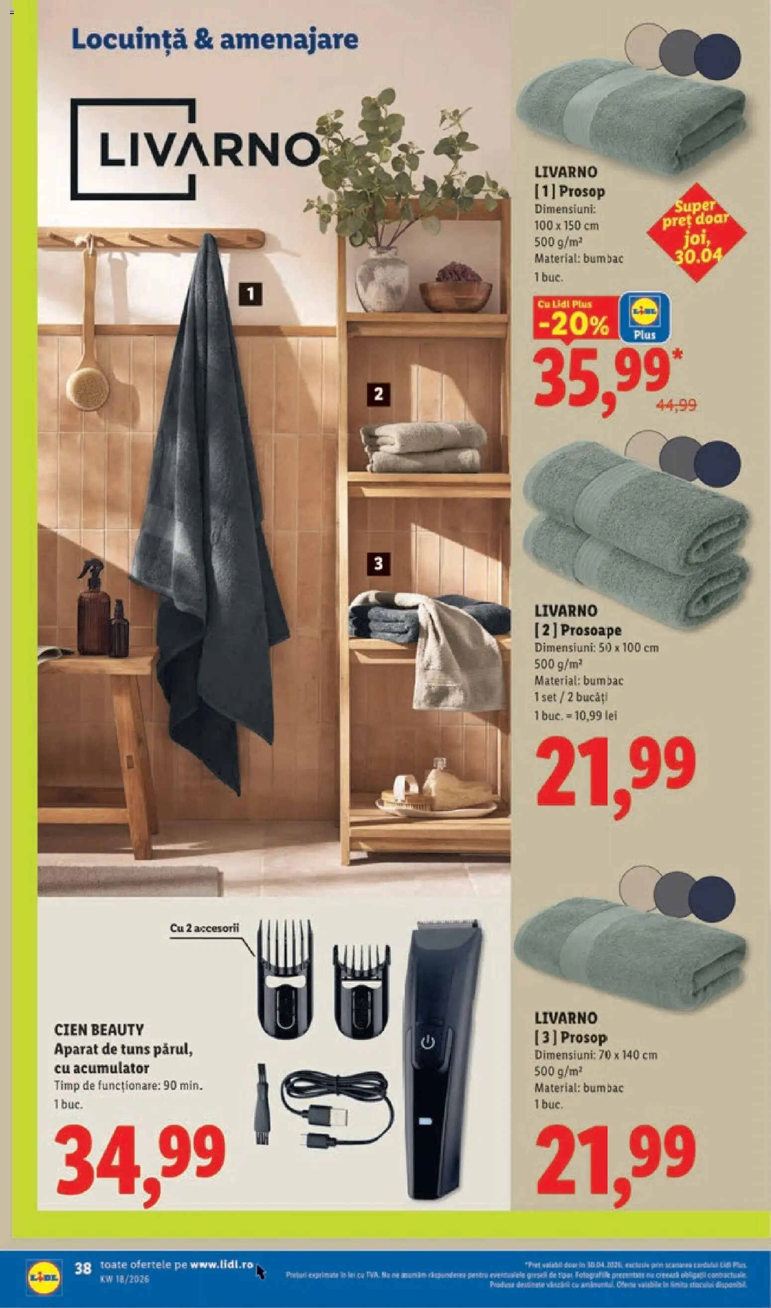 Noul catalog Lidl – valabil de la 27.04.2026 | Pagină: 38 | Produse: Trimmer