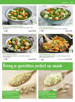 bofrost folder - Voorbeeld van een folder van bofrost, geldig van 01.03.2026 | Pagina: 39 | Producten: Salades, Szeletelt bacon, Groenten, Wortelen