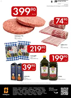 Snabbgross erbjudanden - Förhandsvisning av reklamblad från butik Snabbgross aktuell från 06.04.2026 | Sida: 16 | Produkter: Hamburgare, Galler, Olivolja