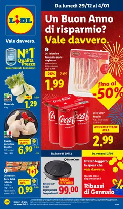 Anteprima del volantino Volantino Lidl	 valido a partire dal 29.12.2025