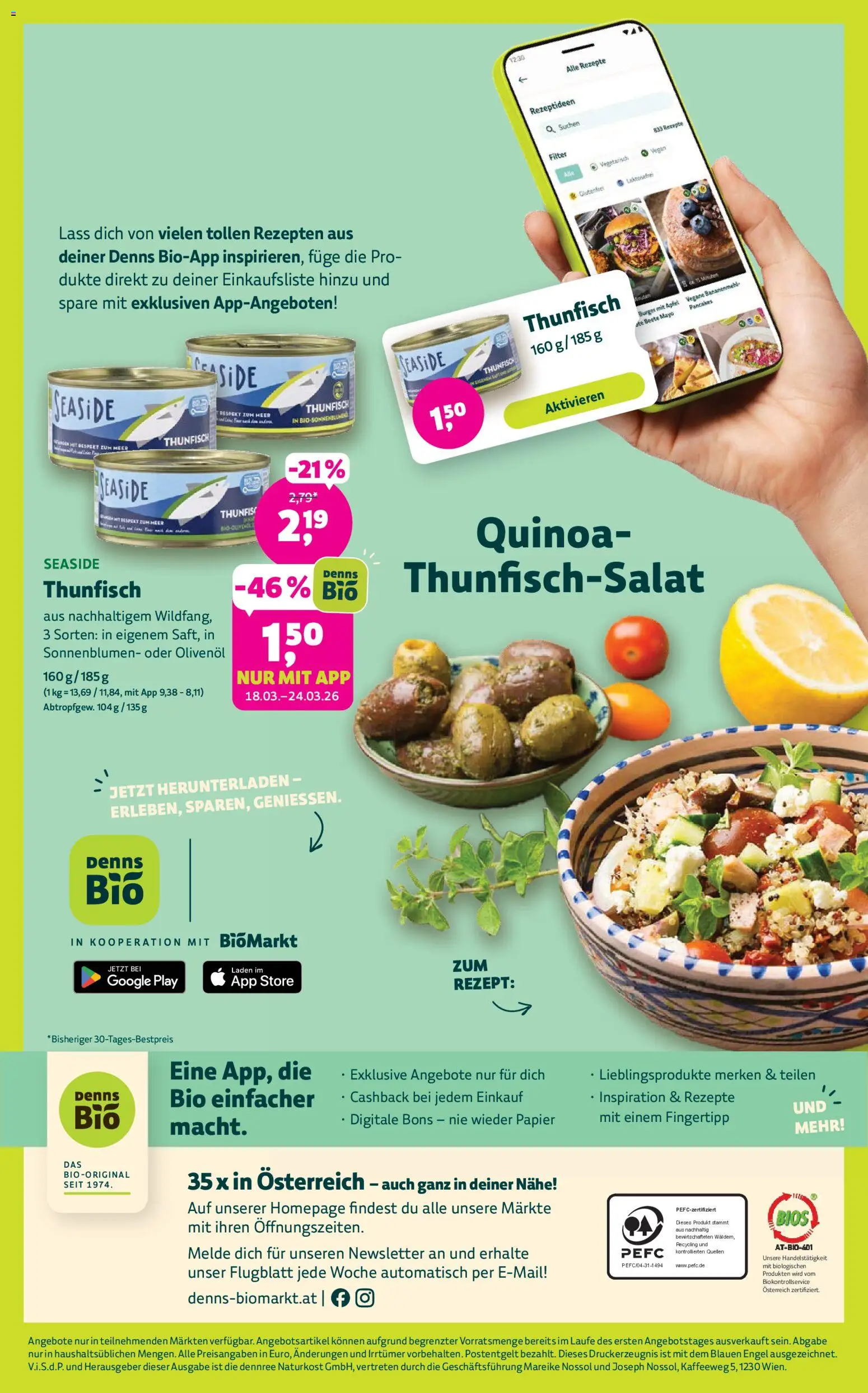 Denns BioMarkt Angebote gültig ab 11.03.2026 | Seite: 14 | Produkte: Äpfel