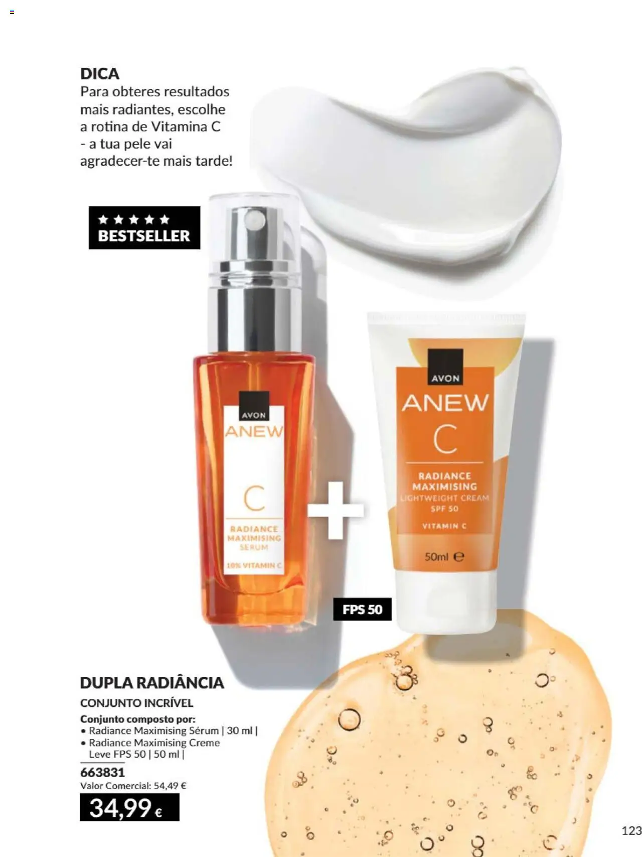 Catálogo Avon Campanha 6 │ válido de 01.06.2025 | Página: 123 | Produtos: Sérum, Vitamina c, Creme