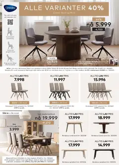 Forhåndsvisning av Skeidar kundeavis gyldig fra 20.02.2026 | Side: 22 | Produkter: Spisebord, Spisestol, Суміш дитяча, Strikk