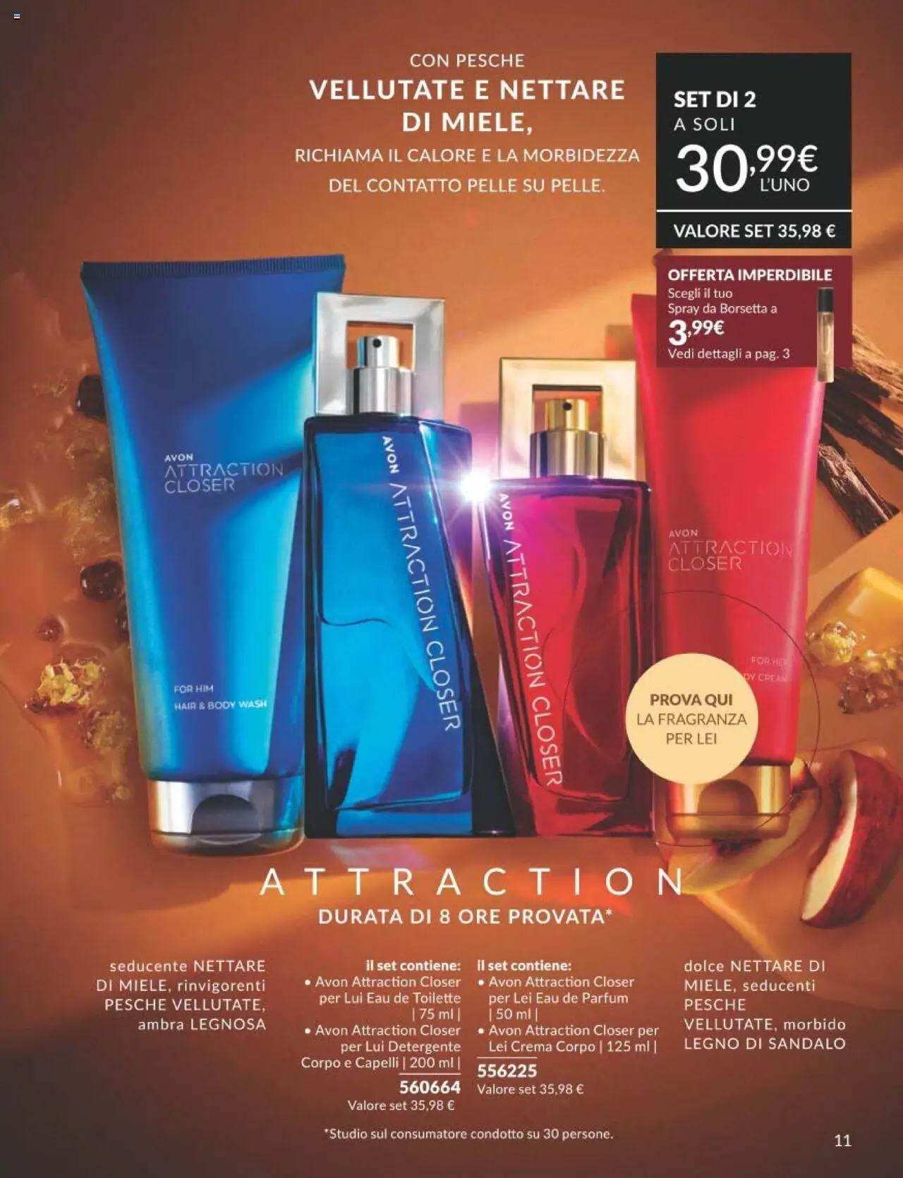 Volantino Avon del 01.09.2025 | Pagina: 11 | Prodotti: Detergente, Borsetta, Body, Fragranza