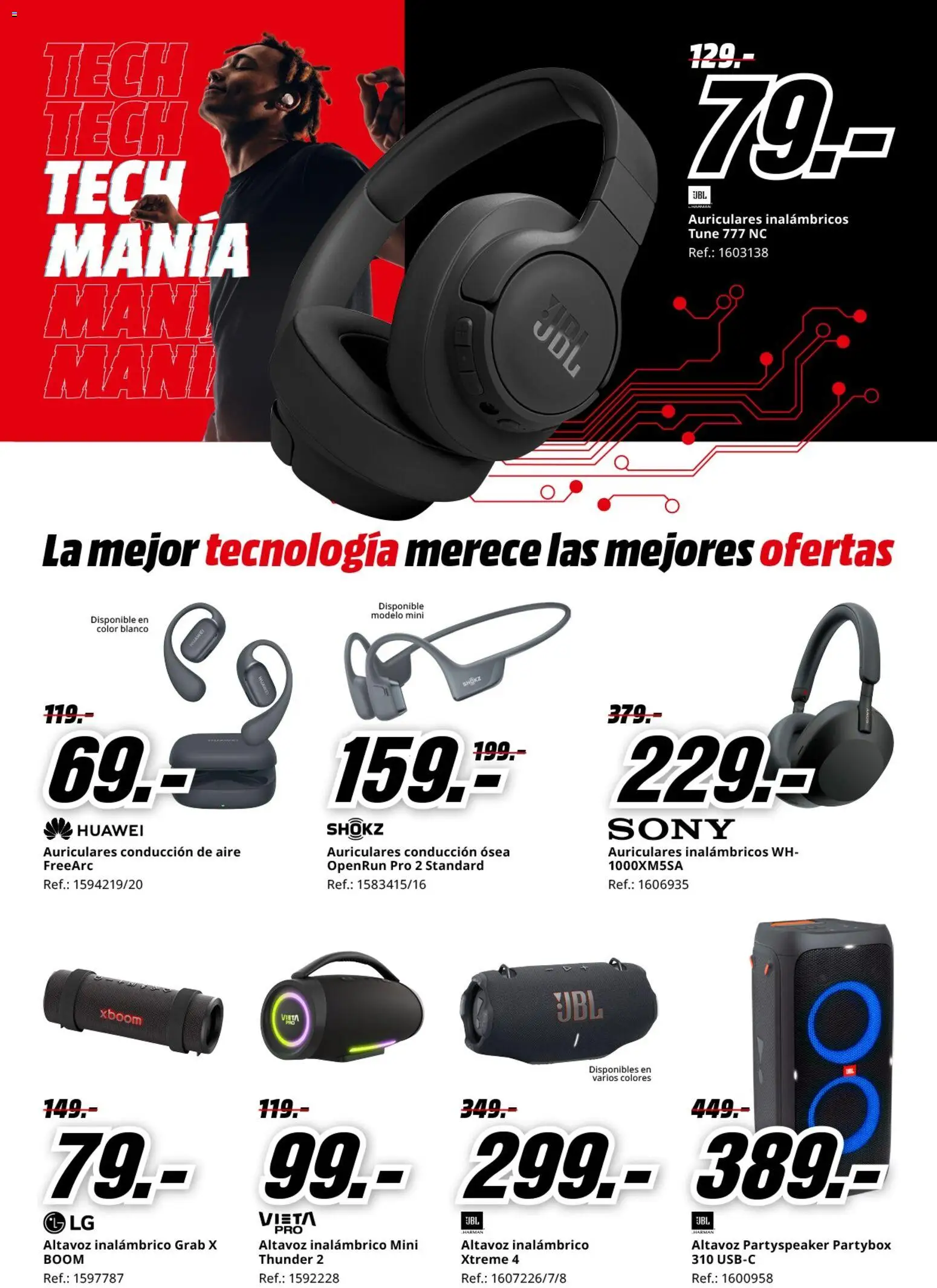 Media Markt folleto │ válido desde el 02.03.2026 | Página: 17 | Productos: Auriculares, Altavoz