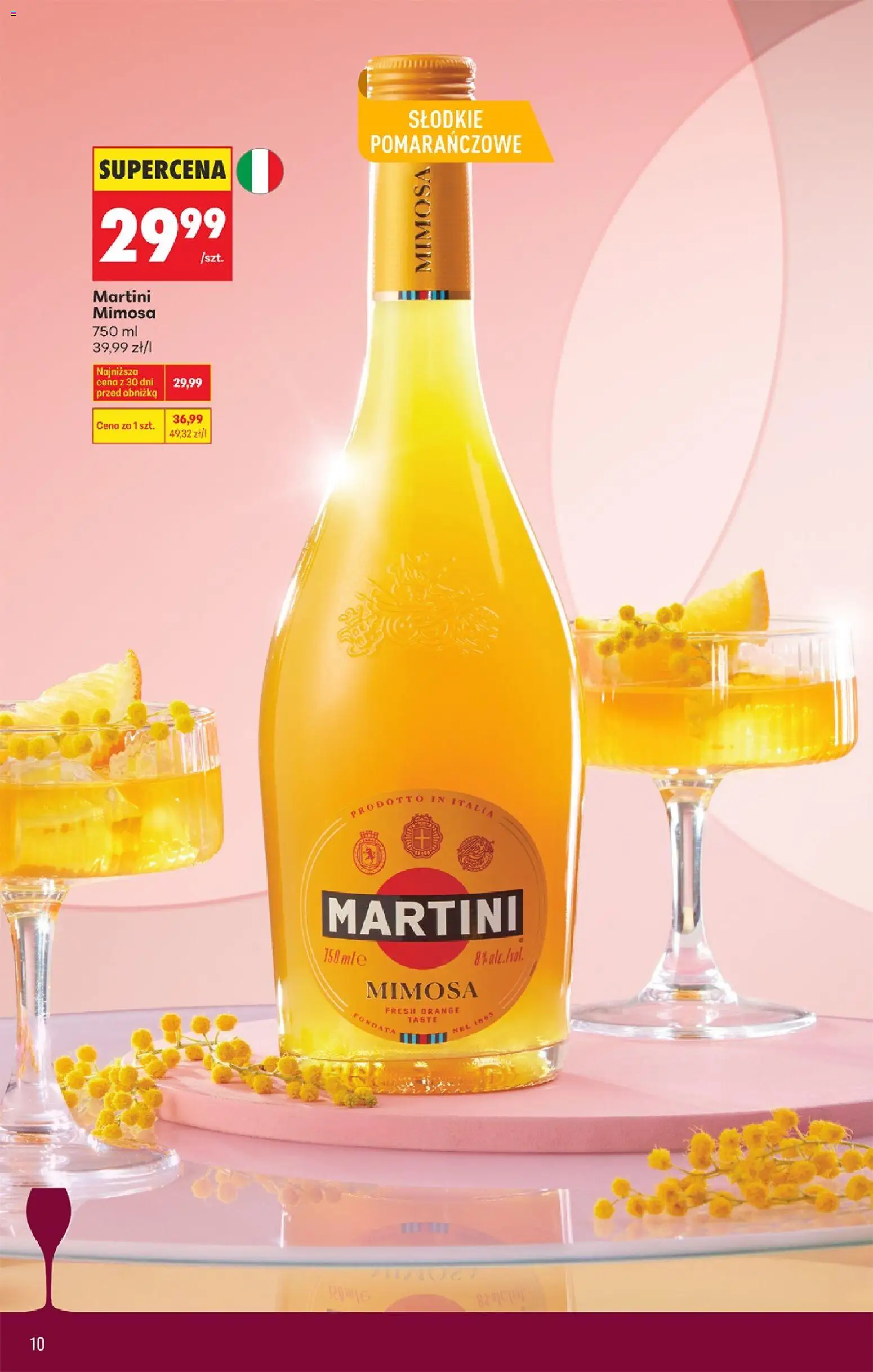 Biedronka Polsko leták - Czas na toast od 09.03.2026 | Strana: 10 | Produkty: Martini