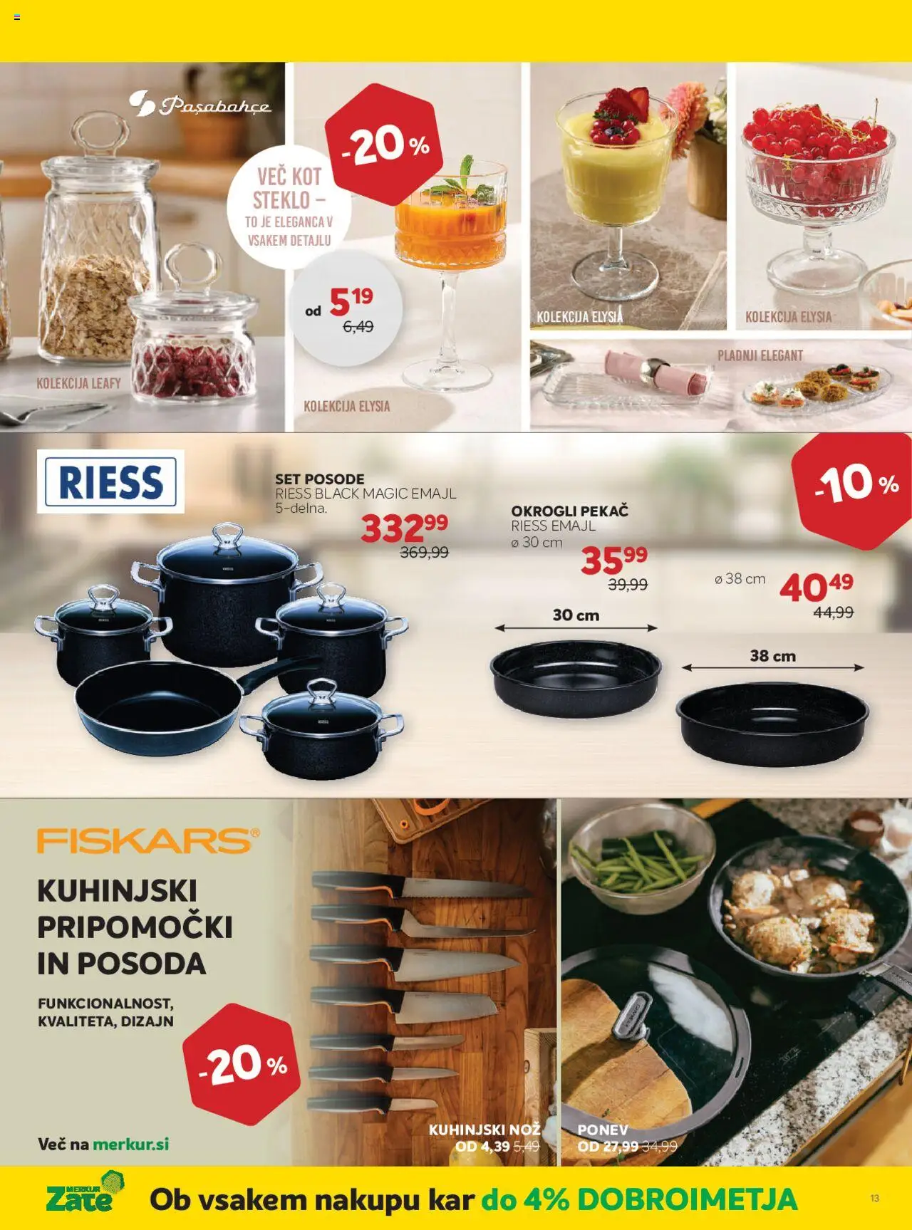 Novi Merkur katalog ponudbe – veljaven od 03.09.2025 | Stran: 34 | Izdelki: Nož