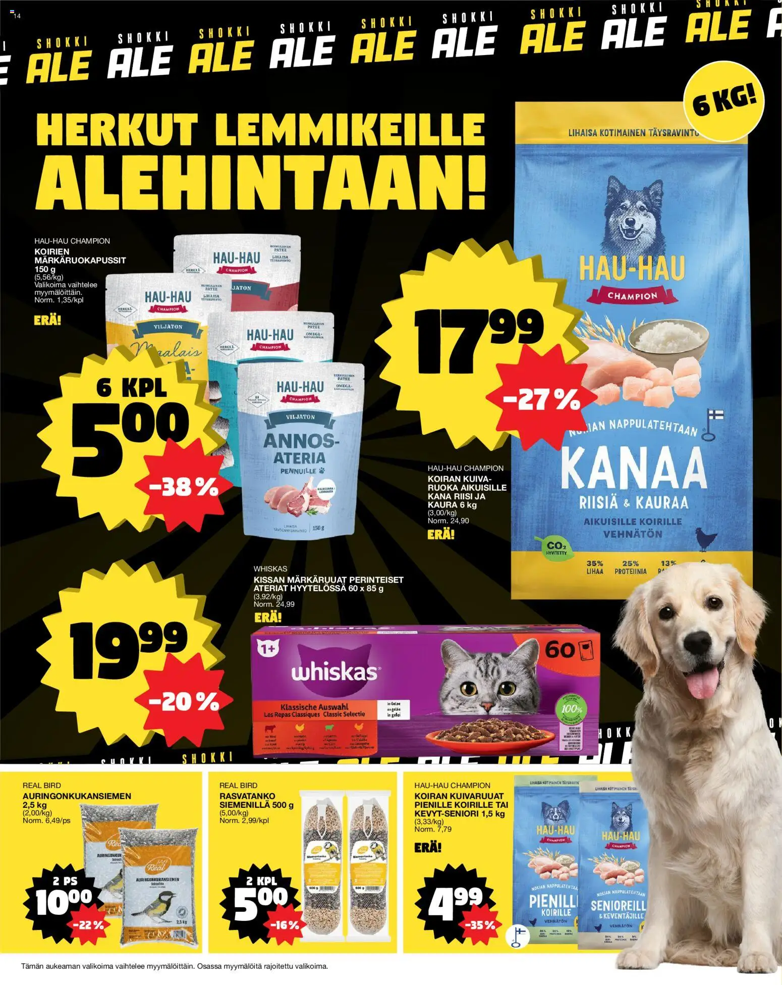 Tokmanni tarjoukset – voimassa 27.12.2025 alkaen | Sivu: 14 | Tuotteet: Kana, Kaura, Riisi