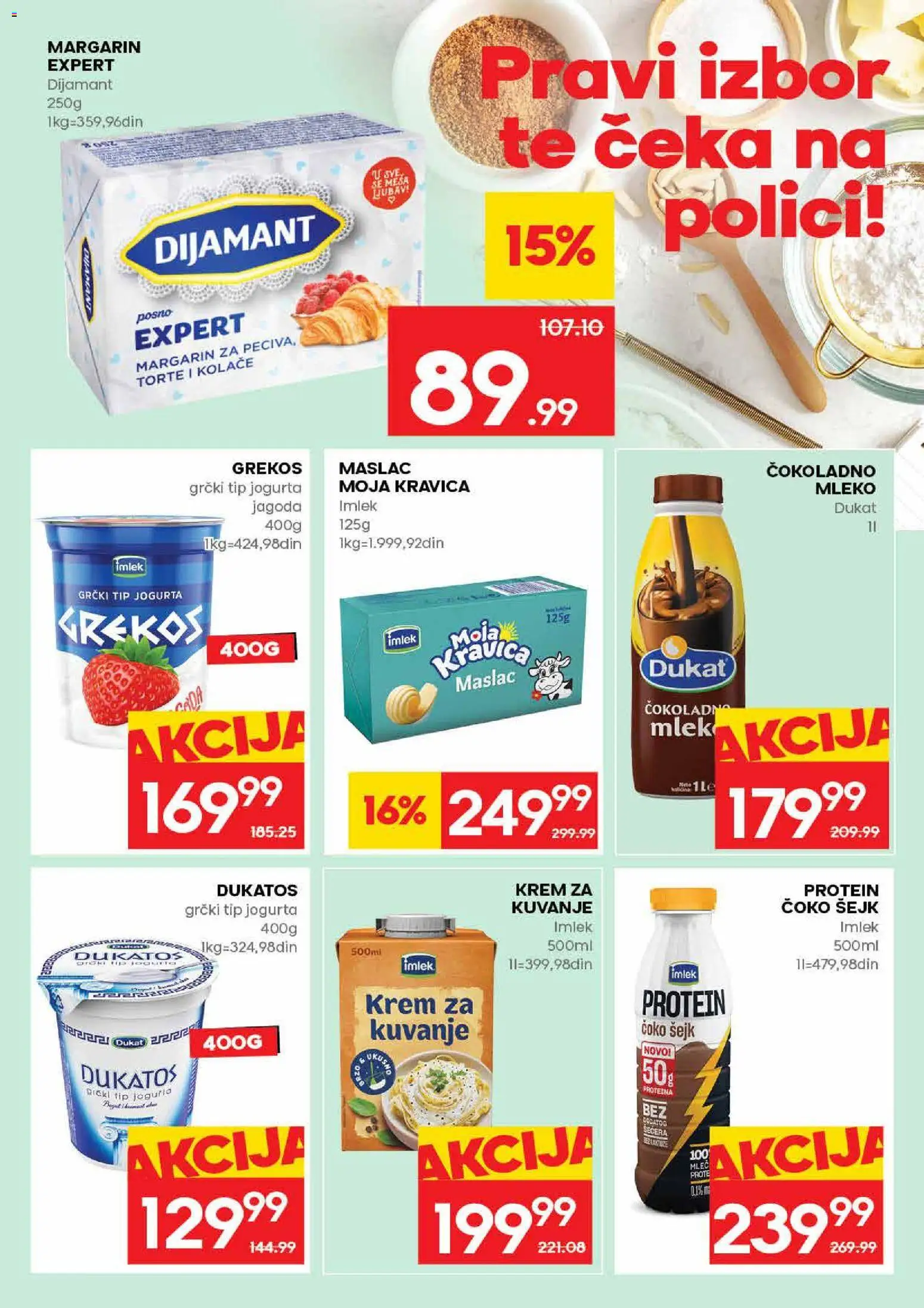 Roda katalog - važi od 16.04.2026 | Strana: 11 | Proizvode: Maslac, Jagoda, Dukatos, Margarin
