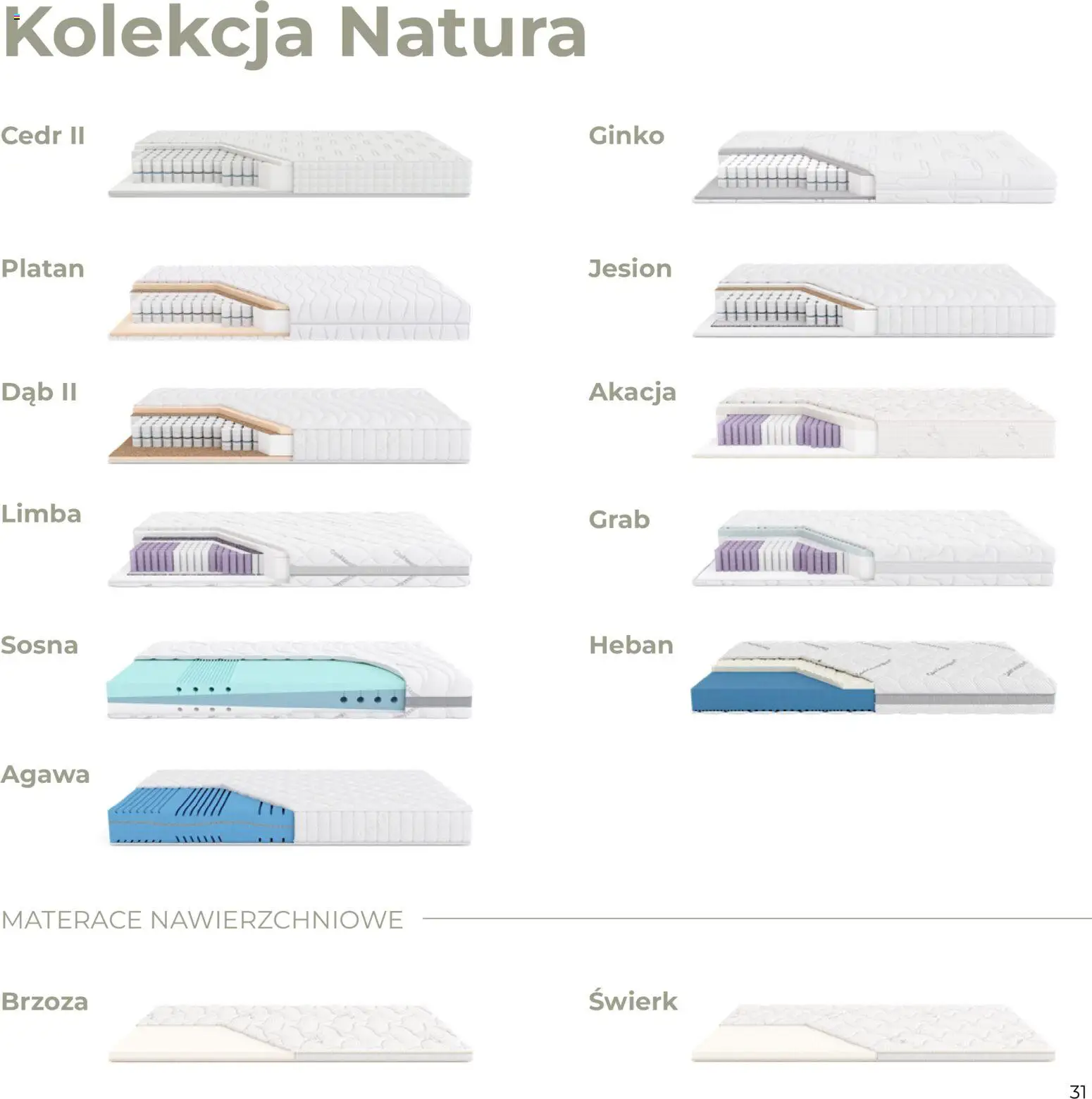 Salony Agata Gazetka - Natura od 27.01.2026 | Strona: 31