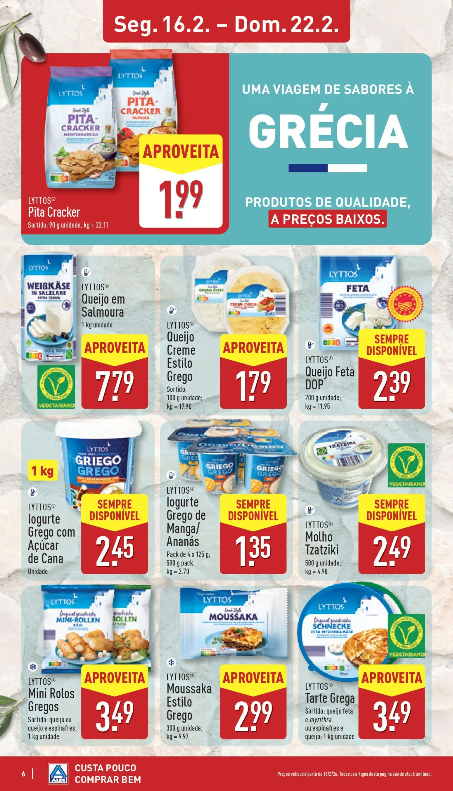 Aldi folheto │ válido de 16.02.2026 | Página: 6