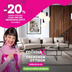 Mömax Szórólap - amely érvényes a következő dátumtól: 15.09.2025