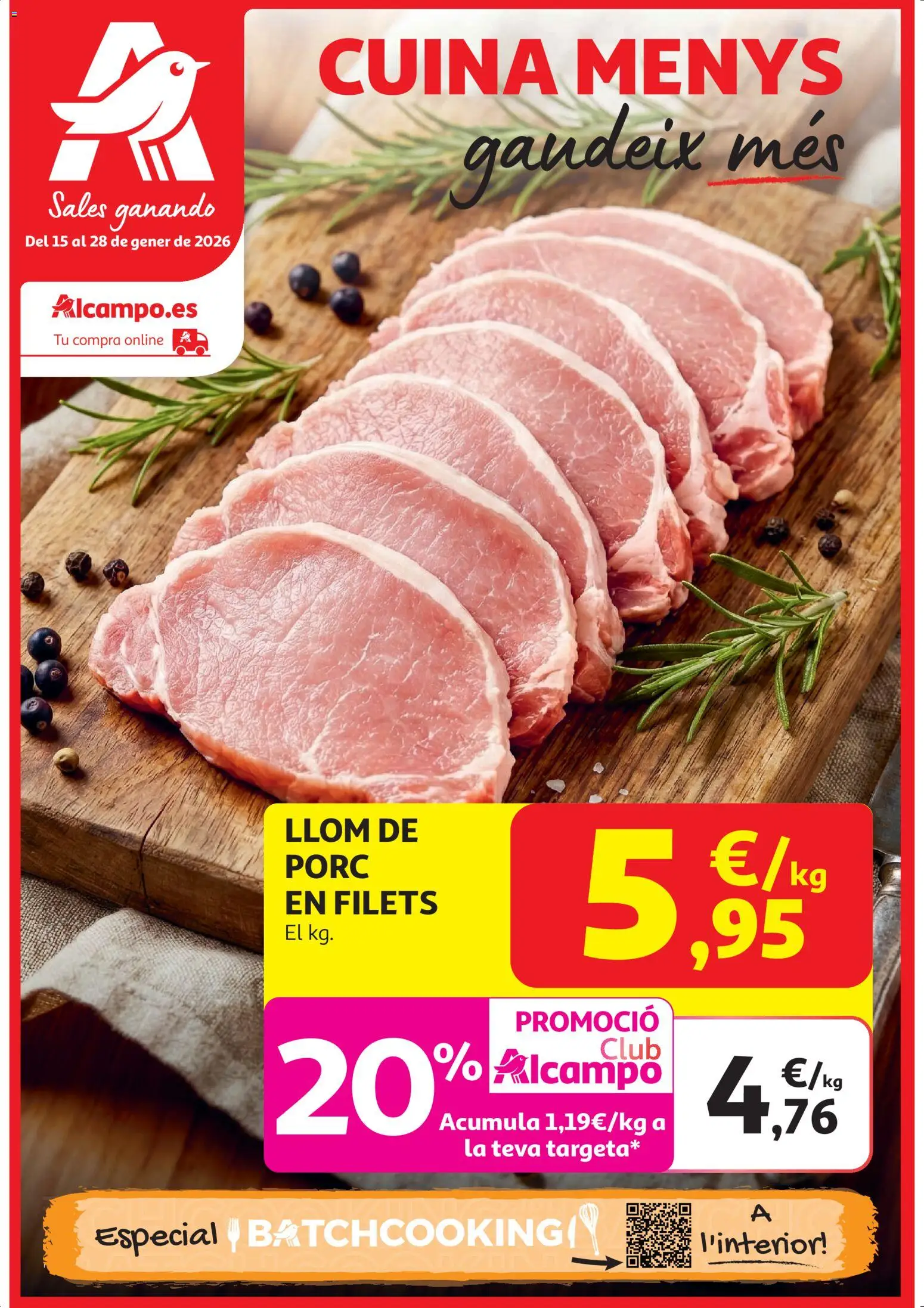 Alcampo - HP Catalan  │ válido desde el 15.01.2026 | Página: 1