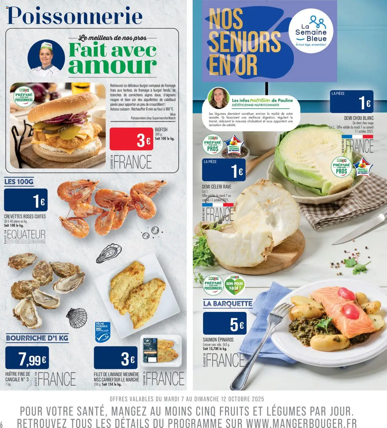 {H1} | Page: 6 | Produits: Four, Poissonnerie, Fromage, Fromage frais