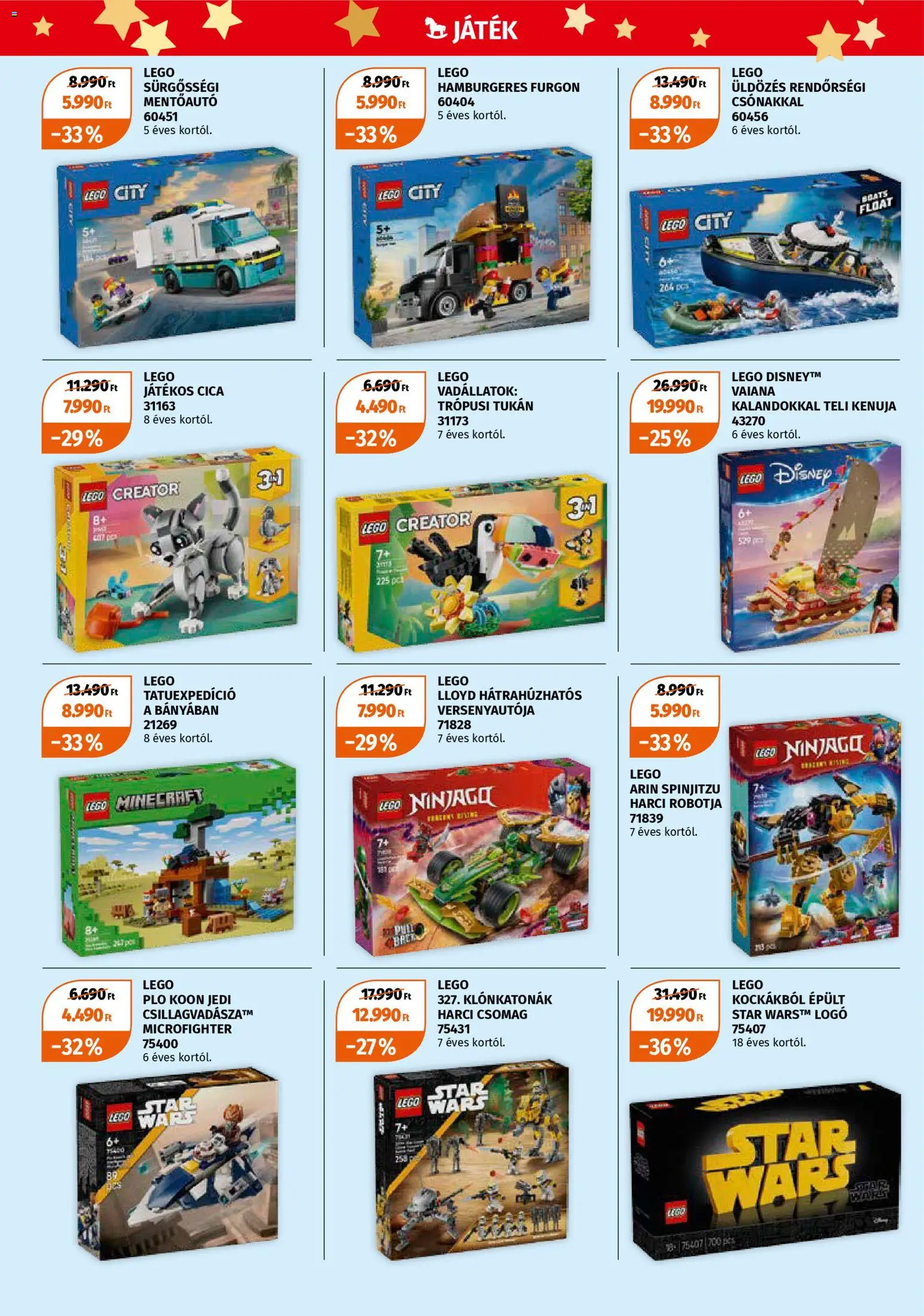 Müller akciós ujság - amely érvényes a következő dátumtól: 15.12.2025 | Oldal: 2 | Termékek: Játék