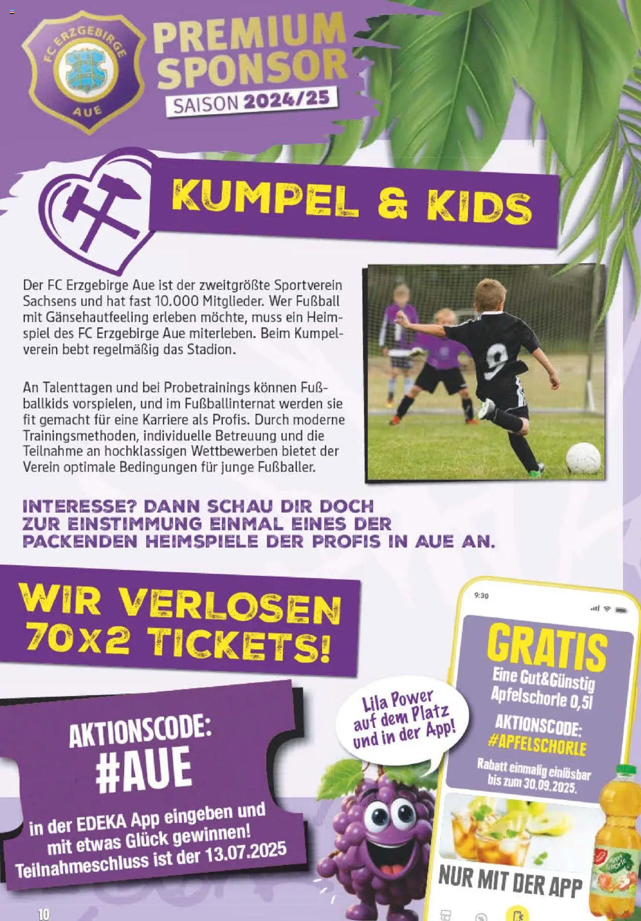nah & gut Prospekt 	 - gültig ab dem 18.08.2025 | Seite: 18 | Produkte: Spiel, Fußball