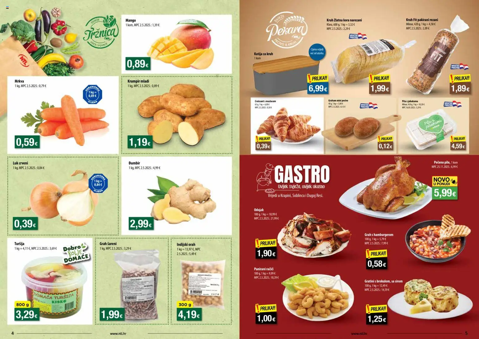 NTL katalog | vrijedi od 07.01.2026 | Stranica: 3 | Proizvodi: Pita, Krumpir, Mango, Orah