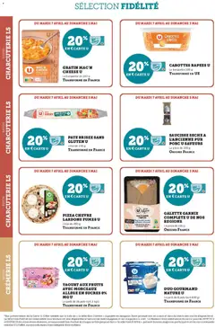 U Express - Prévisualisation de U Express - Ma sélection Carte U avril valide à partir de 07.04.2026 | Page: 4 | Produits: Carottes, Farine, Saucisse, Pizza