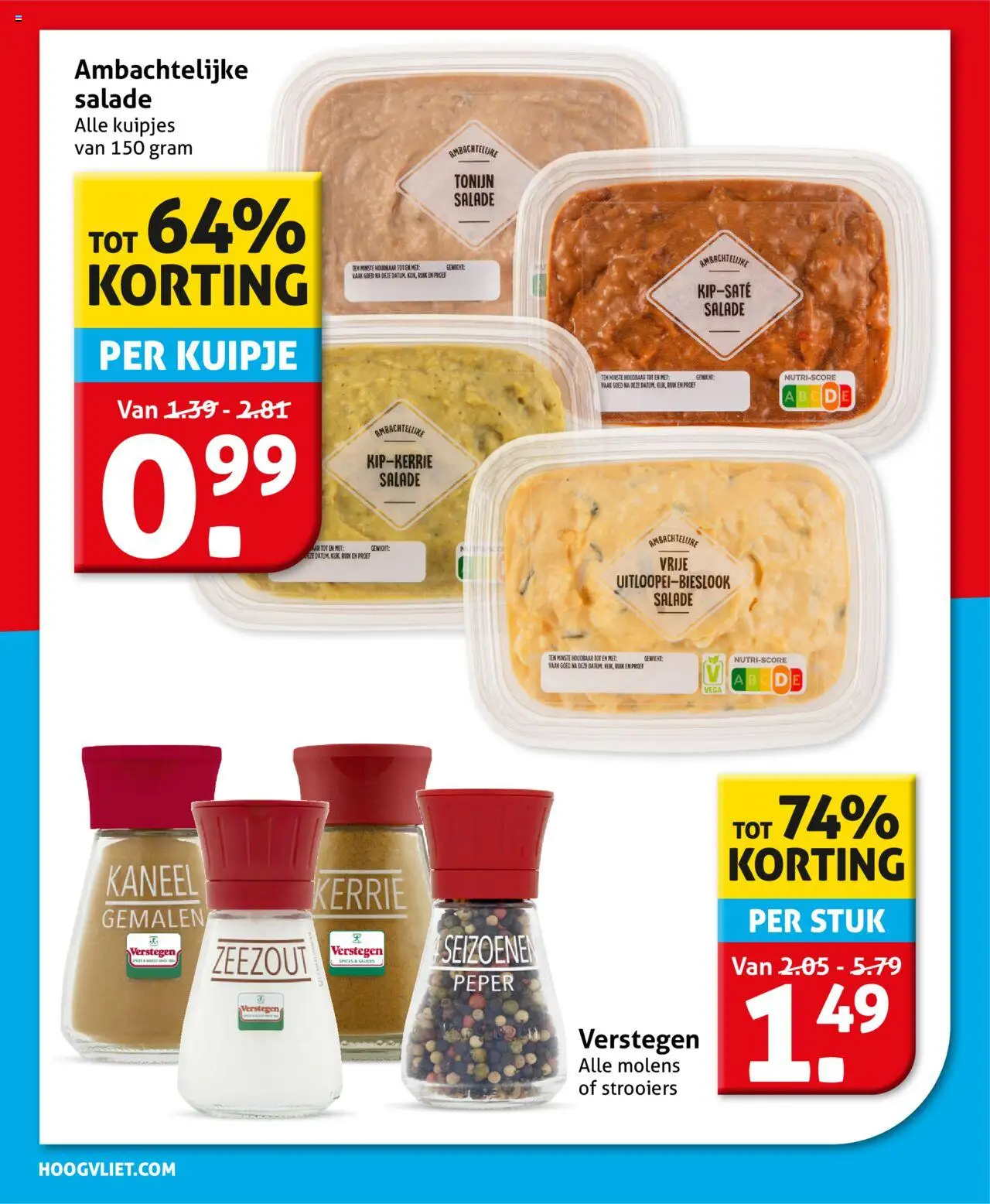  | Pagina: 2 | Producten: Salade, Zeezout, Kaneel, Peper