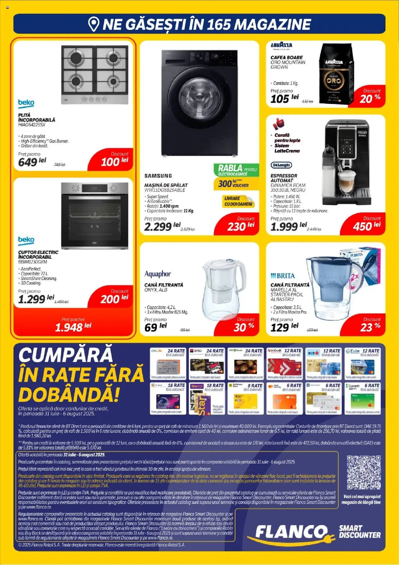 Catalog Flanco – valabil de la 31.07.2025 | Pagină: 15 | Produse: Mașină De Spălat, Raft, Carafă, Cafea