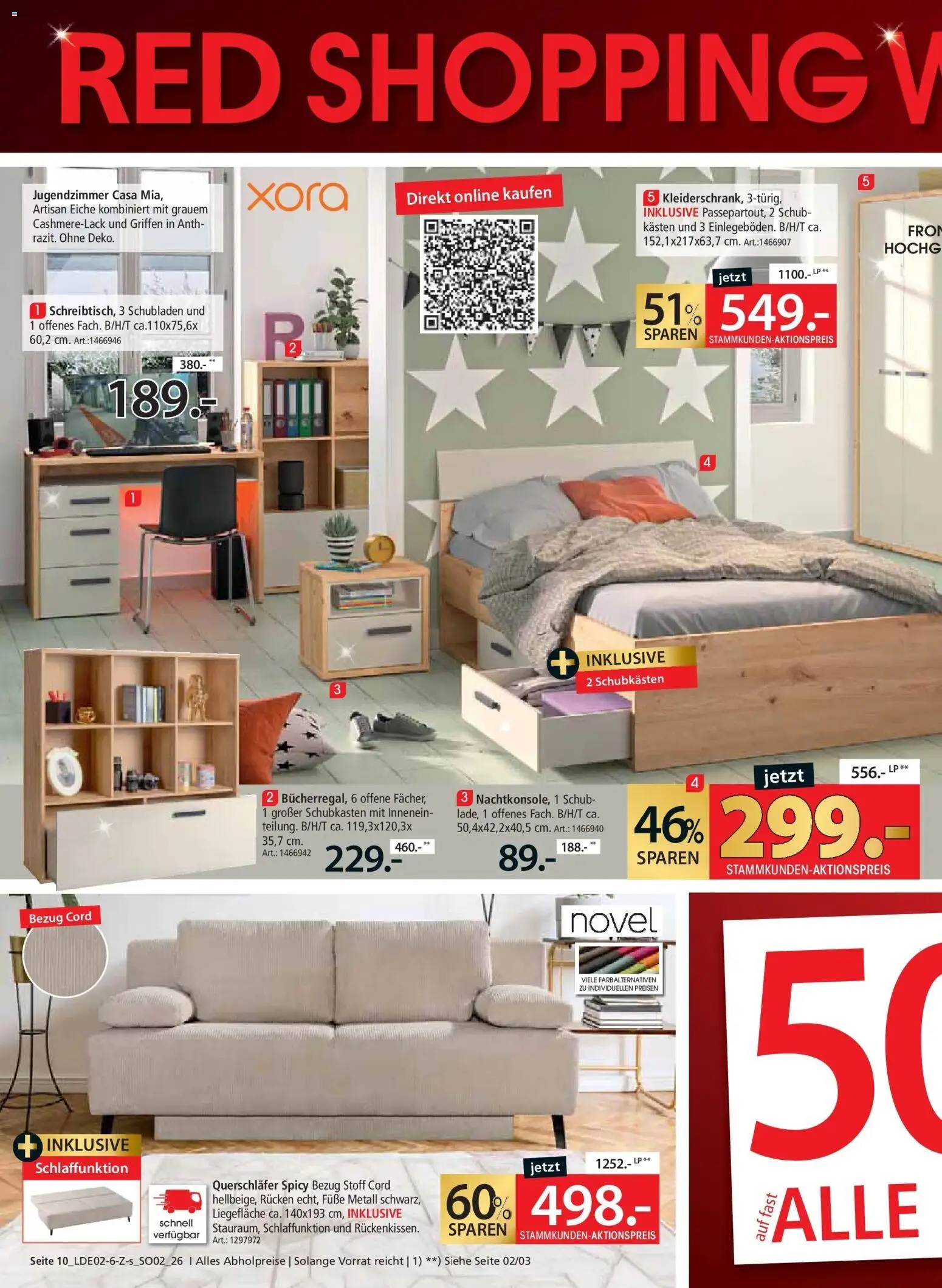 Zurbrüggen Red Shopping Week – gültig ab 23.02.2026 | Seite: 10